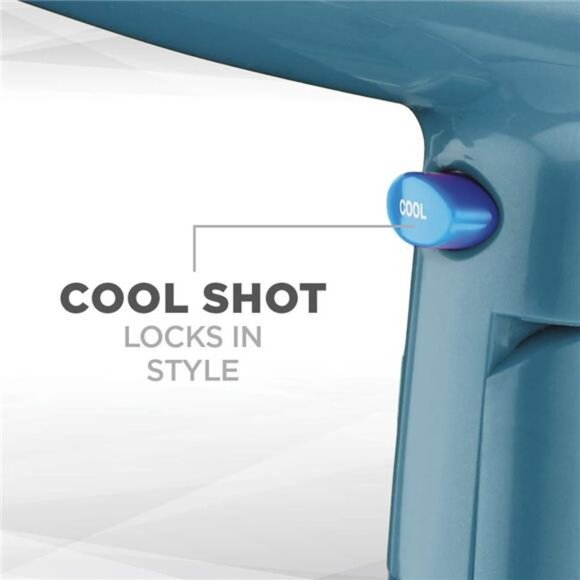 Hair Dryer with Folding Handle and Retractable Cord, 1875W Travel Hair - Picture 6 of 7